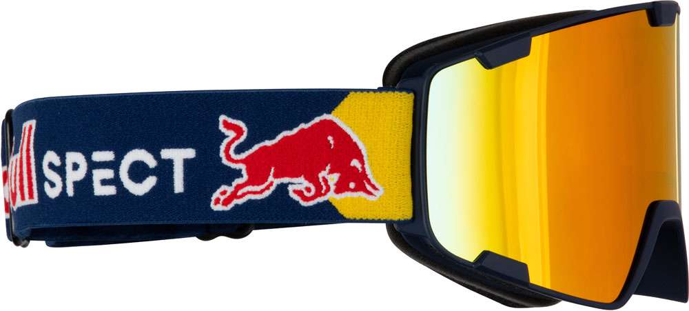 Red bull spect eyewear park-19re2 orange red mirror - ski goggle
