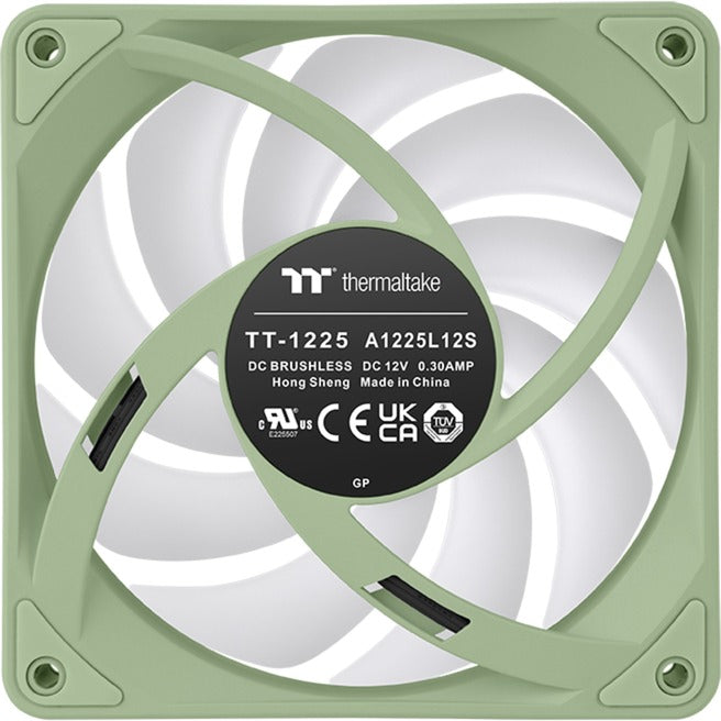 Thermaltake ct120 ex reverse argb sync pc cooling fan matcha green (3-fan pack) case fans (lichtgroen, 3 stuks, 120 x 120 x 25 mm, pwm)