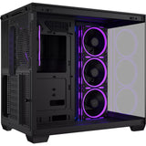 Asus a32 plus midi tower behuizing (zwart | 2x usb-a | 1x usb-c | rgb | tempered glass) - afbeelding 10