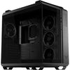 Asus tuf gaming gt502 horizon argb midi tower behuizing (zwart | 3x usb-a | 1x usb-c | tempered glass)