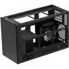 Silverstone sugo 17 mini tower behuizing (zwart | 2x usb-a | 1x usb-c)