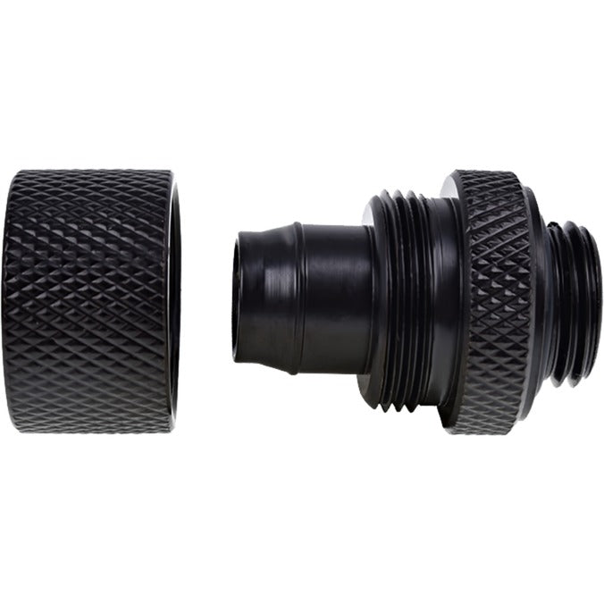 Alphacool eiszapfen 13 10mm compression fitting verbinding (zwart)