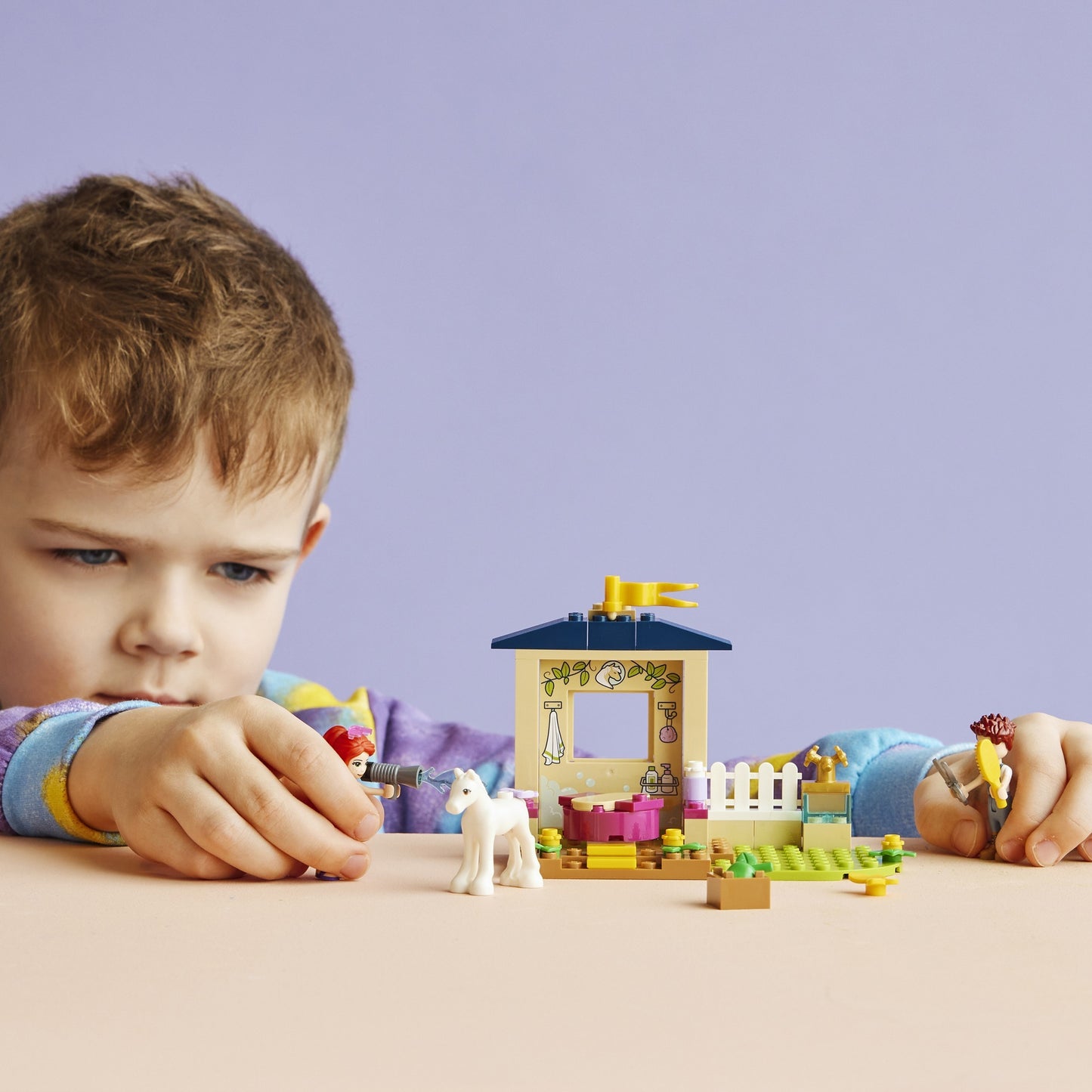Lego friends - ponywasstal constructiespeelgoed (41696)
