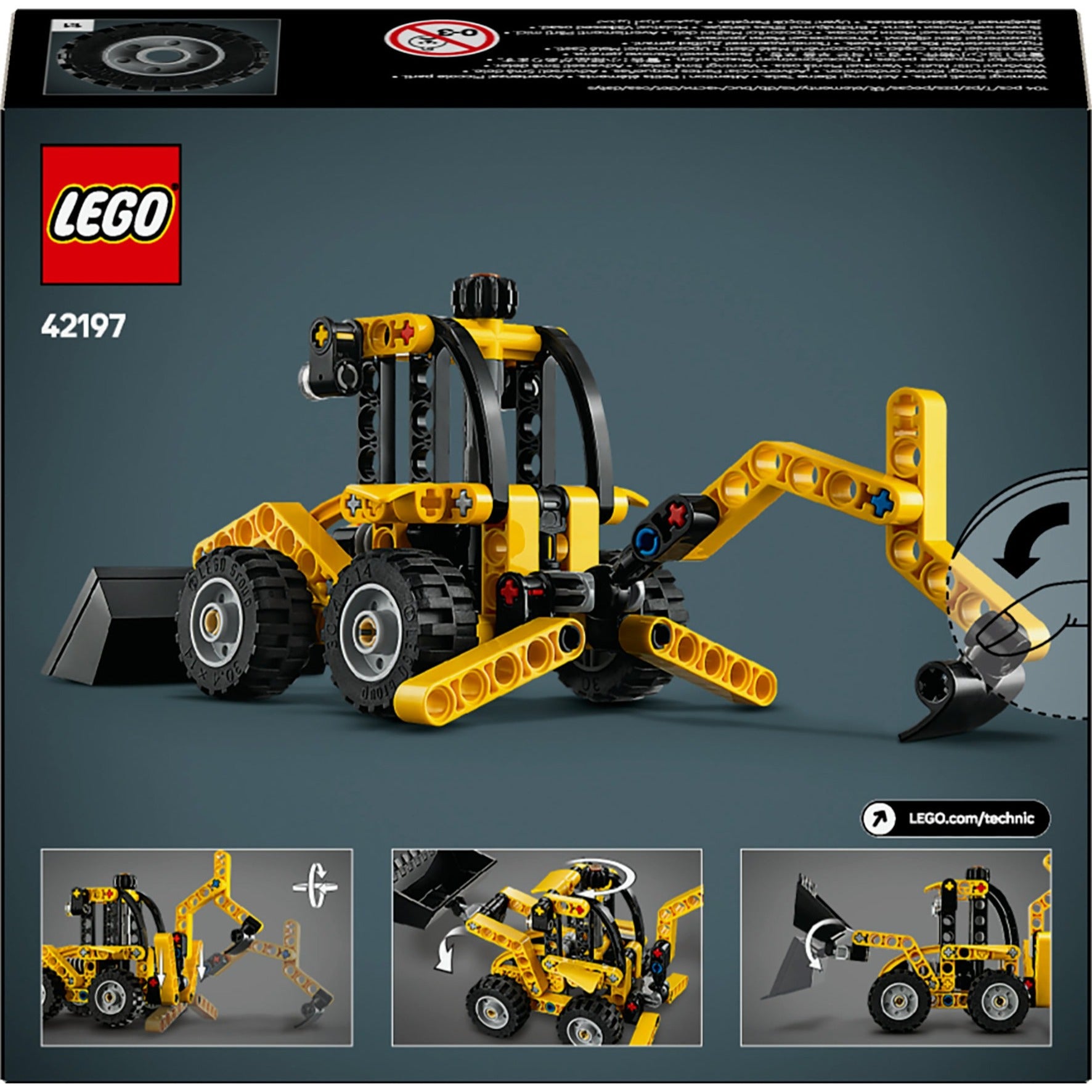 Lego technic graaflaadmachine - 42197