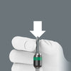 Wera bits-handhouder 813 r met rapidaptor bithouder schroevendraaier (zwart groen, 90mm)
