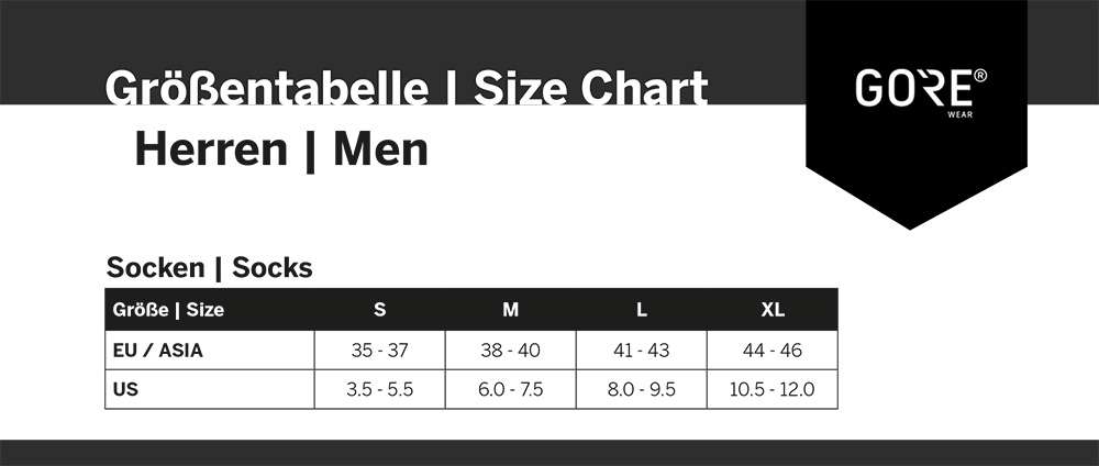 Gorewear shield gore-tex® infinium™ - socks