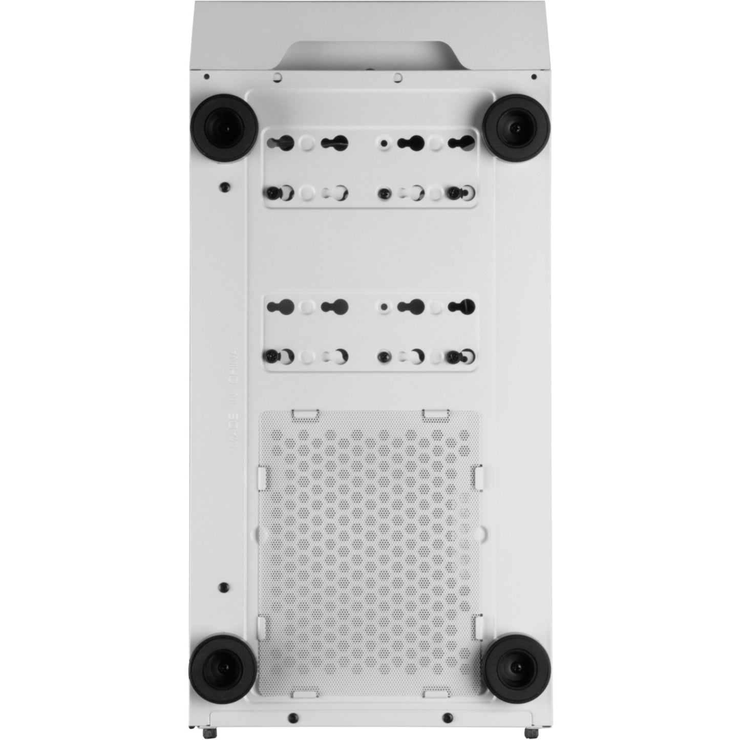 Silverstone fara r1 v2 midi tower behuizing (wit | 3x usb-a)