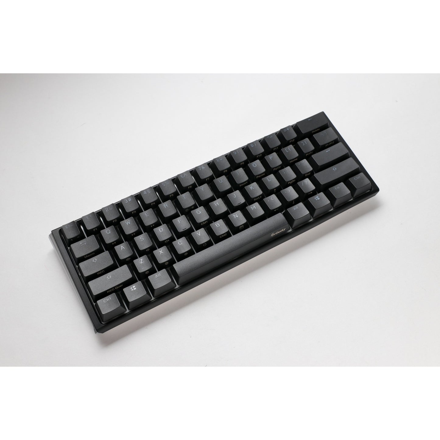 Ducky one 3 classic mini rgb mechanisch toetsenbord (zwart, us lay-out (qwerty), cherry mx brown, 60%, rgb led, double-shot pbt, hot-swappable, quack mechanics)