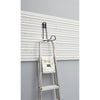 Stanley track wall - ladderhaak houder (zwart)