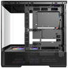 Antec c6 curve argb midi tower behuizing (zwart | 2x usb-a | 1x usb-c | tempered glass)
