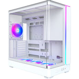 Montech king 45 pro midi tower behuizing (wit | 2x usb-a | 1x usb-c | rgb | window) - afbeelding 1