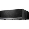 Silverstone sst-gd11b htpc behuizing (zwart | 2x usb-a | 1x usb-c)
