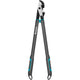 Gardena aambeeldtakkenschaar energycut pro l, met aambeeldsnede (grijs turquoise, 75cm, voor droog hout)