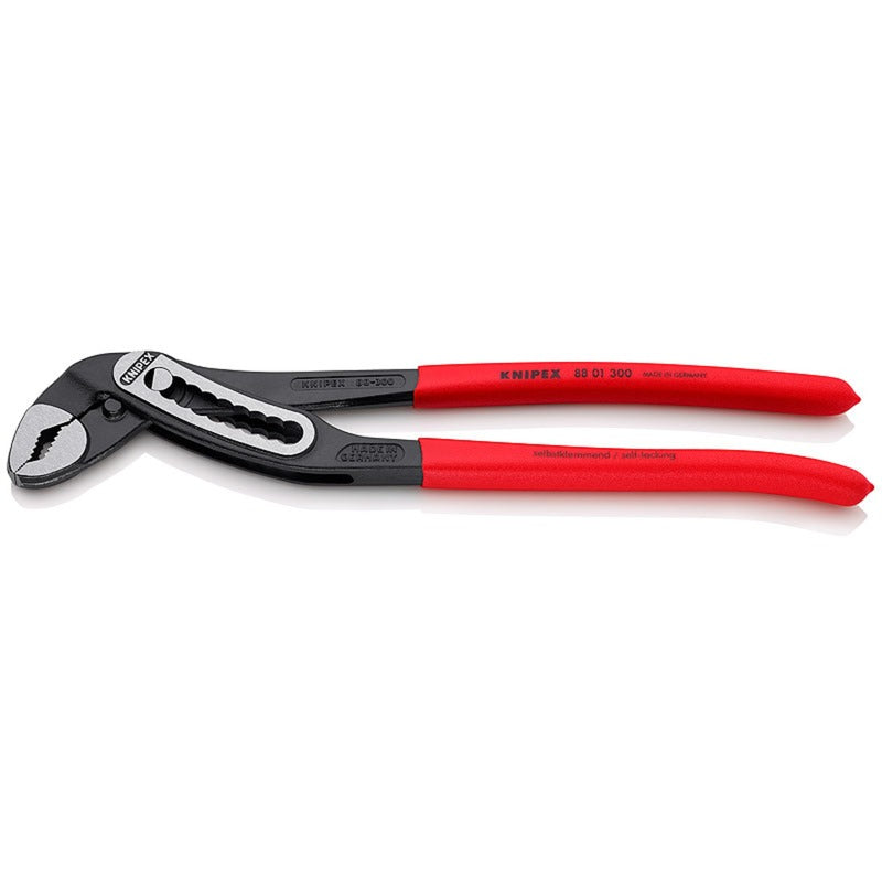 Knipex alligator waterpomptang 8801300 zweedse- waterpomp-tang (rood, 300 mm)