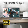 Act connectivity usb-c 4k 8k 60hz dockingstation (grijs)