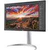 Lg ultrafine 27up850k-w 27 4k uhd monitor (zilver zwart, 2x hdmi, displayport, 2x usb-a, usb-c)