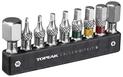 Topeak Inbus lange bit set Allen BitKit 9