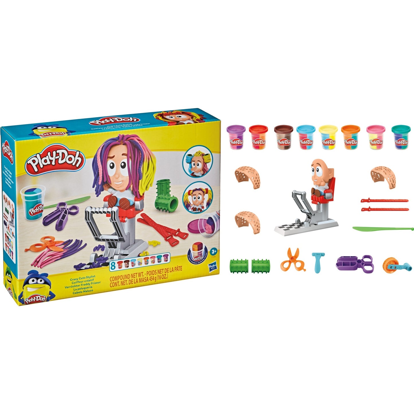 Hasbro play-doh - super stylist klei