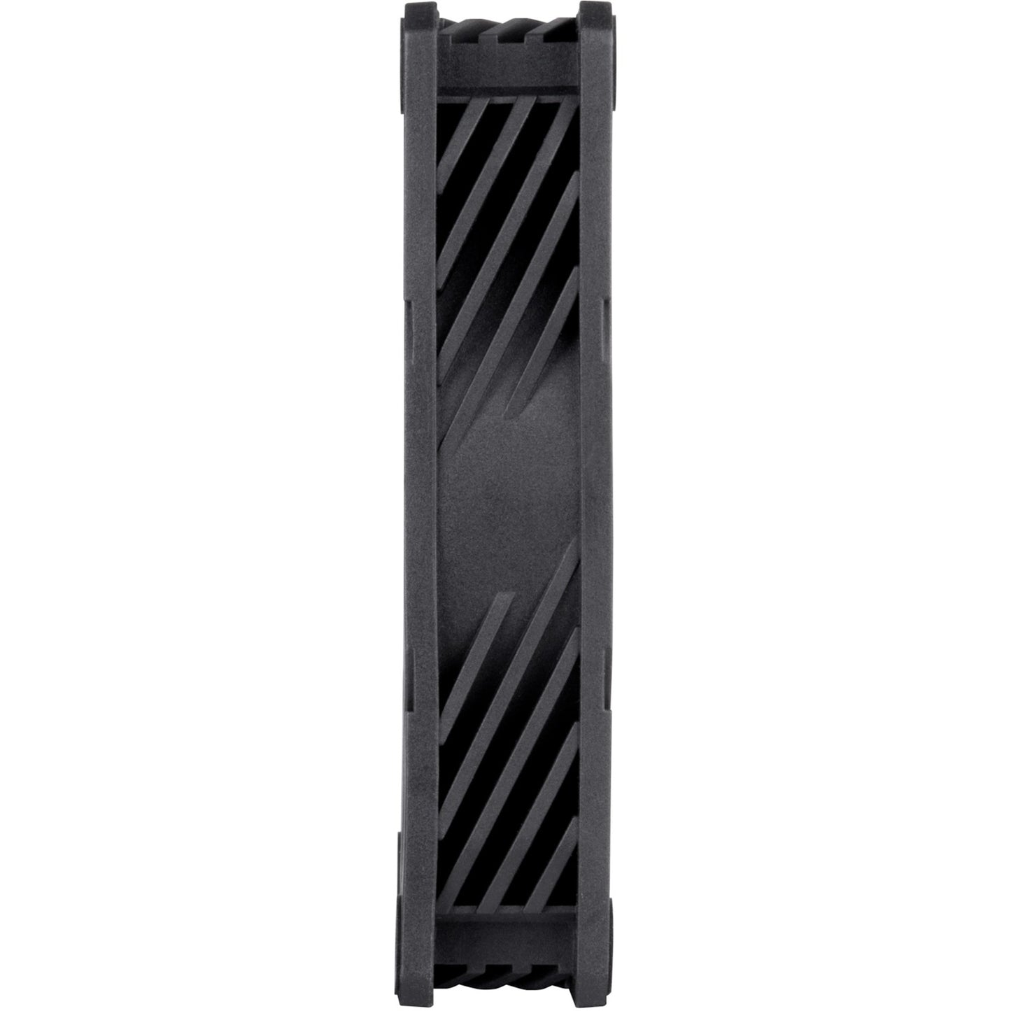 Silverstone shark force 120 argb case fan (zwart, 120 x 120 x 25 mm, pwm)