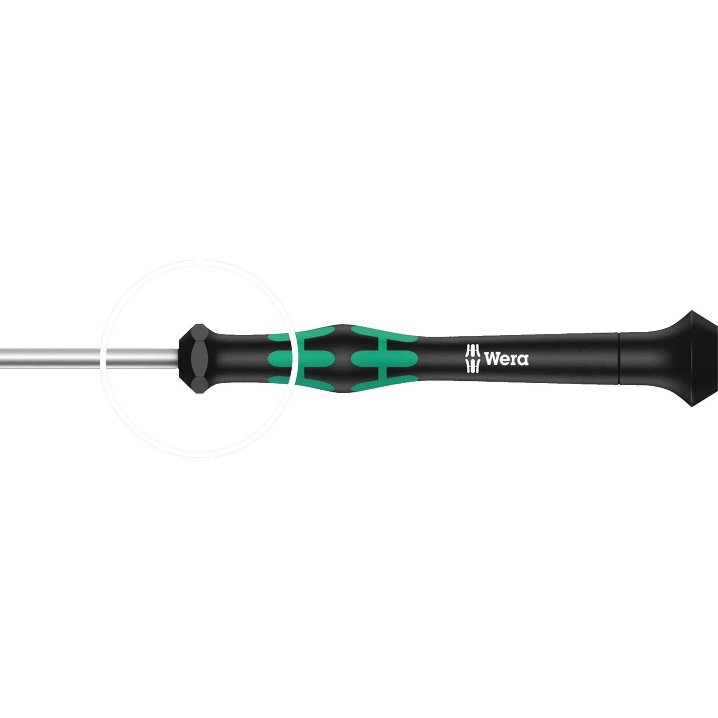 Wera kraftform 12sb1 micro-schroevendraaierset (zwart groen, voor elektrische apparaten)