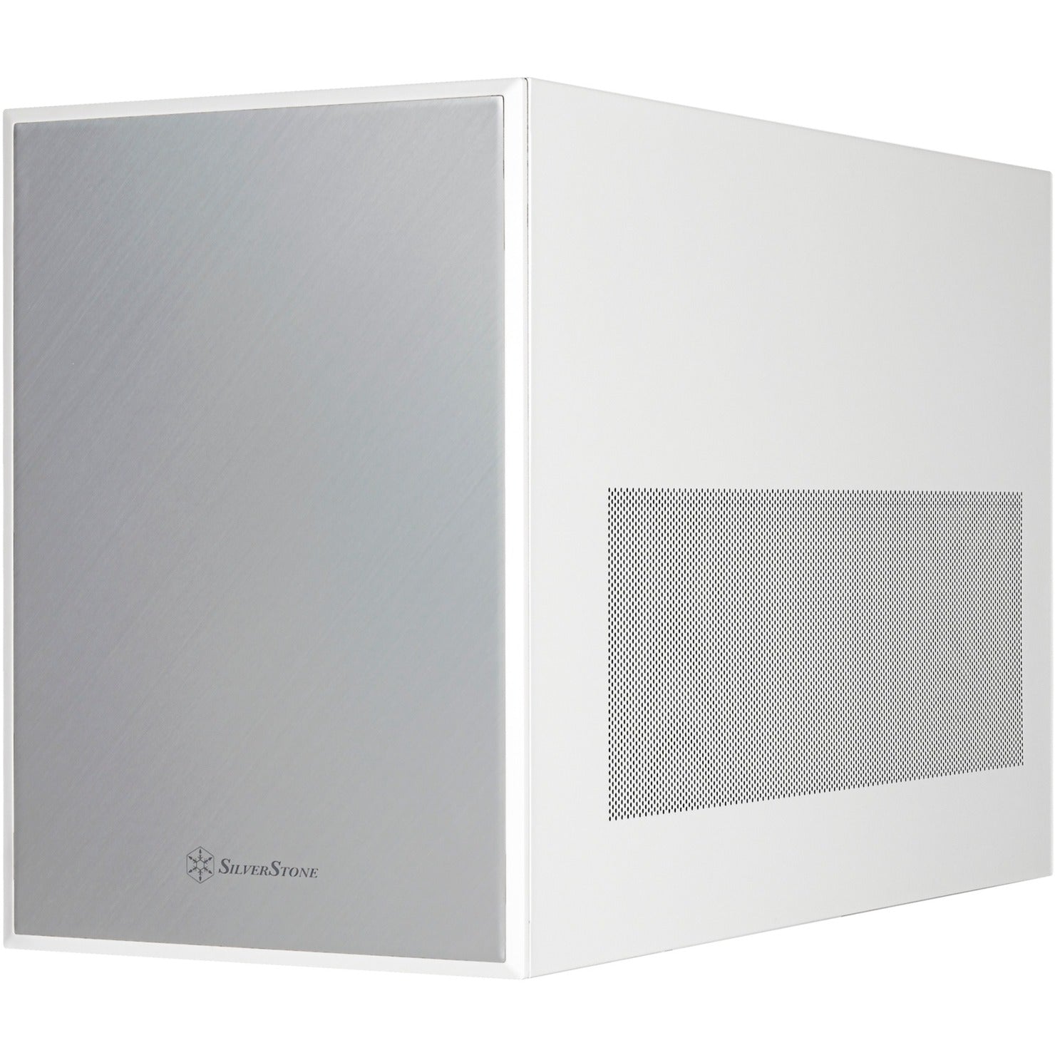 Silverstone sugo 17 mini tower behuizing (wit | 2x usb-a | 1x usb-c)