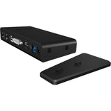 Icy box ib-dk2241ac dockingstation (zwart) - afbeelding 4