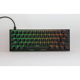 Ducky one 2 pro mini classic rgb mechanisch gaming toetsenbord (zwart, us lay-out (qwerty), cherry mx speed silver, 60%, rgb led, double-shot pbt, quack mechanics) - afbeelding 8