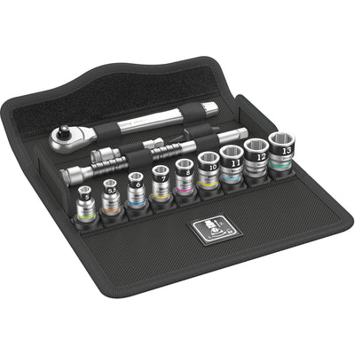 Wera metall-knarrensatz 8100sa 12hf 1 4 gereedschapsset (28-delig)