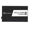 Silverstone hela 750r platinum modulaire 750 watt voeding (zwart, 4x pcie)