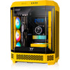 Thermaltake ct120 ex argb sync pc cooling fan bumblebee (3-fan pack) case fans (geel, 3 stuks, 120 x 120 x 25 mm, pwm)