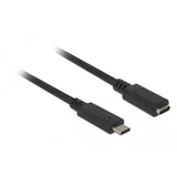 Delock usb-c verlengkabel (zwart, 2 meter) - afbeelding 2