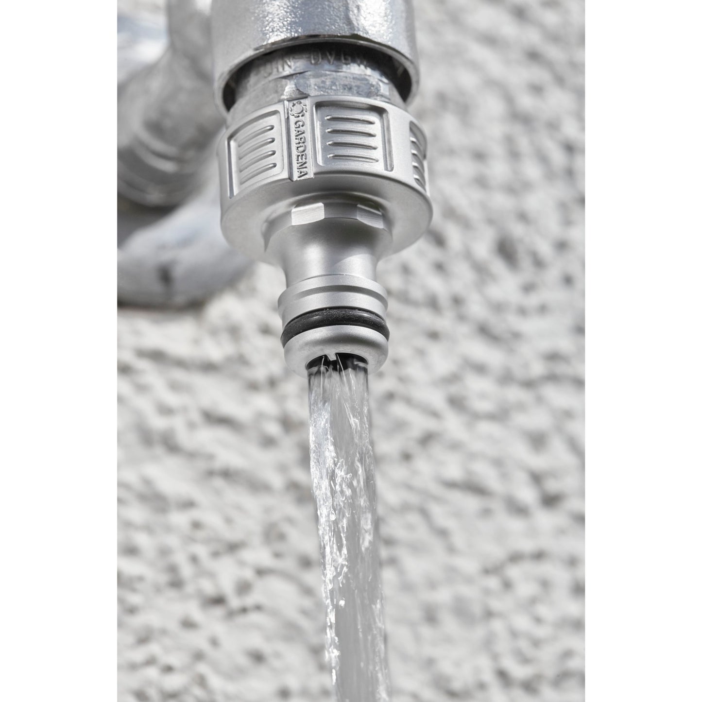 Gardena premium kraanstuk 26,5 mm (g 3 4 ) (zilver, 18241-20, retail)