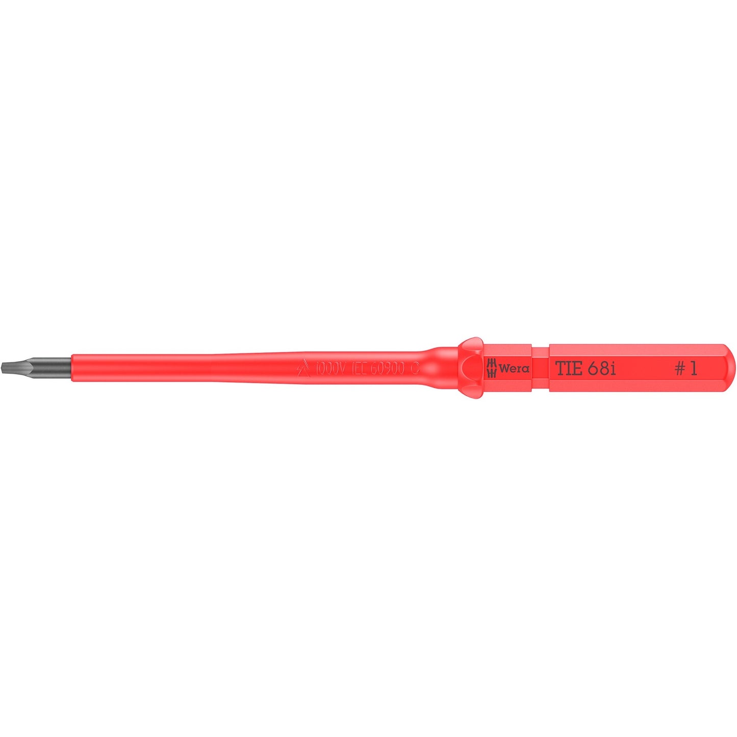 Wera kraftform kompakt vde 17 ra imperial 1 schroevendraaier (rood geel, 17‑delig)
