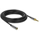 Delock stereo jack 3,5 mm 3-pin male > female verlengkabel (zwart, 5 meter)