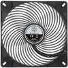 Silverstone air penetrator 140i argb case fan (zwart, 139 x 139 x 25 mm, pwm)