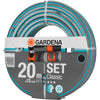 Gardena classic slang 13 mm (1 2 ), met accessoires (grijs turquoise, 18008-20, 20 m)