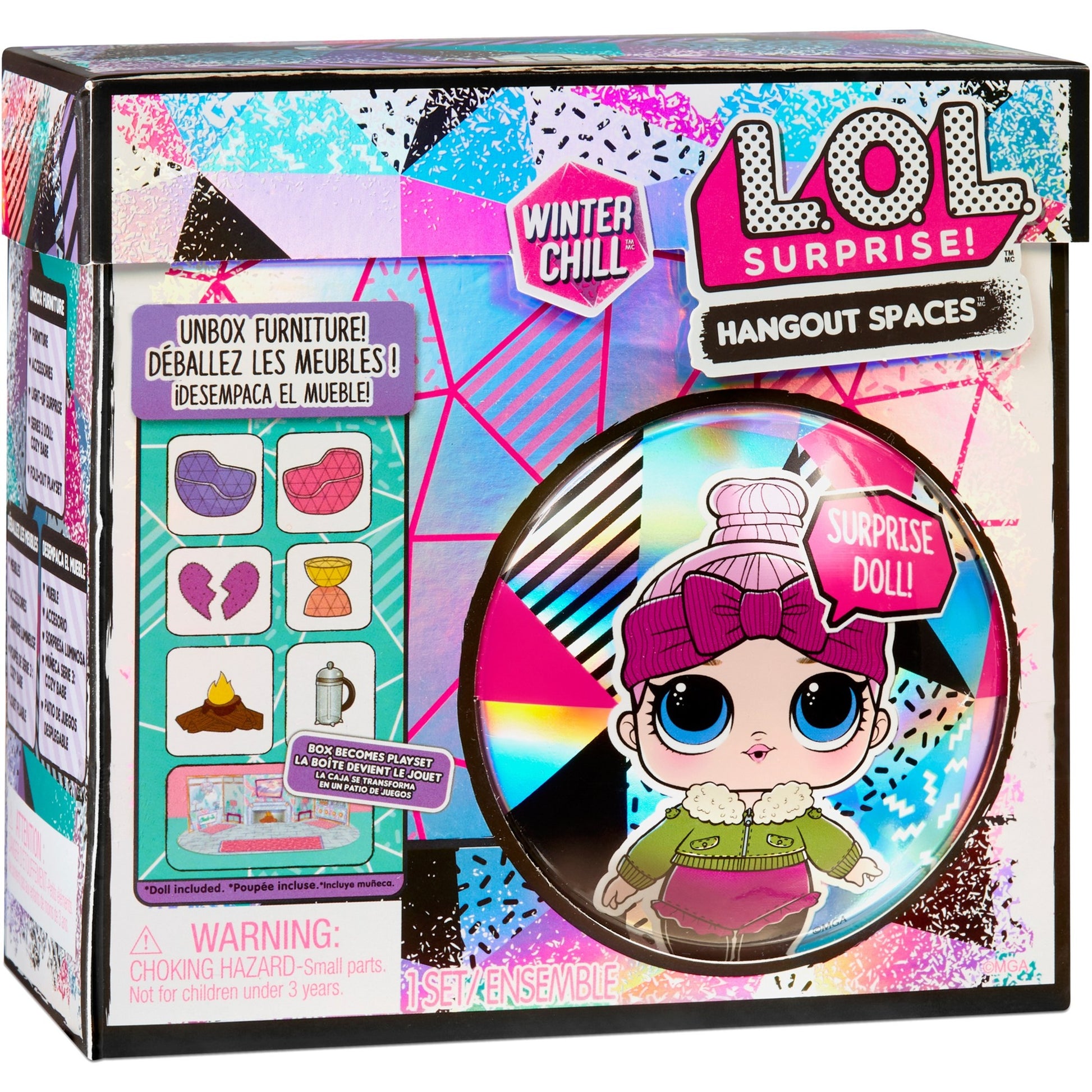 Mga entertainment l.o.l. surprise! winter chill hangout spaces - style 1 pop