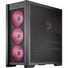 Asus tuf gaming gt302 argb midi tower behuizing (zwart | 2x usb-a | 1x usb-c | rgb | tempered glass)