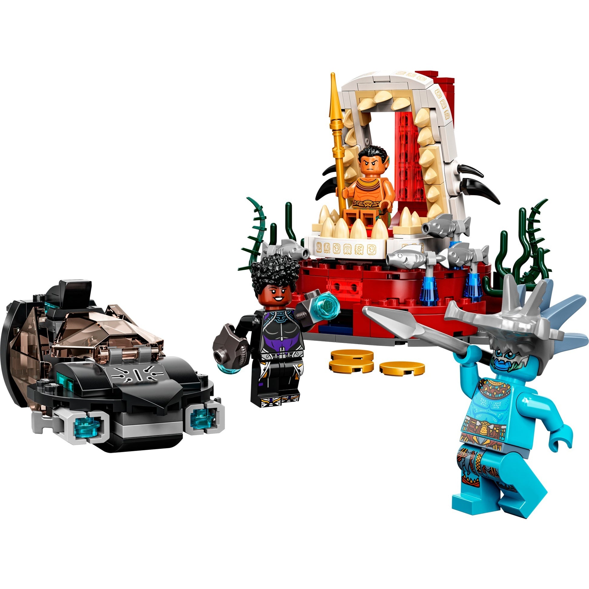 Lego marvel super heroes 76213 koning namor’s troonzaal