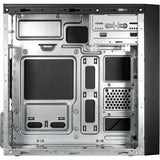 Inter-tech it-6502 romea mini tower behuizing (zwart | 2x usb-a) - afbeelding 5