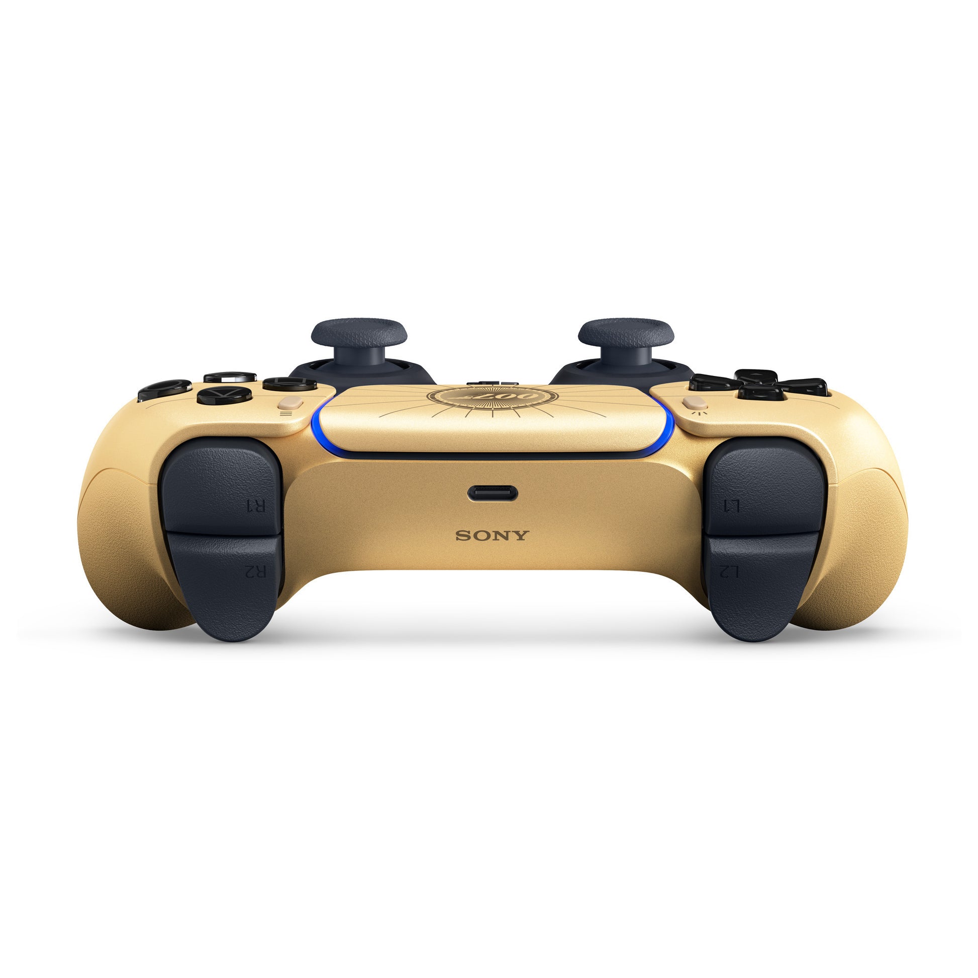 Sony interactive entertainment dualsense draadloze controller – 007 first light limited edition (goud zwart, voor playstation 5)
