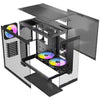 Antec c8 argb midi tower behuizing (zwart | 2x usb-a | 1x usb-c | tempered glass)