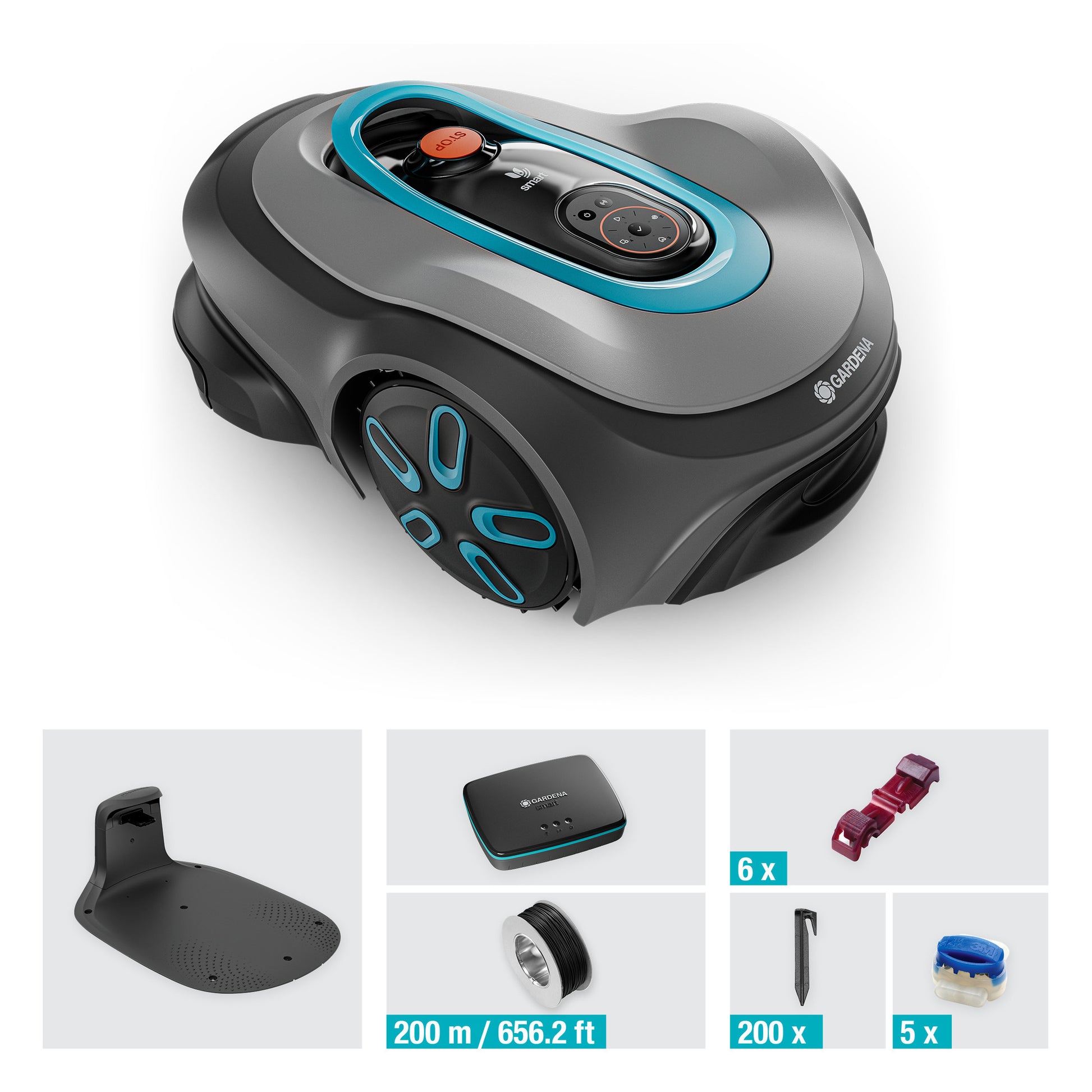 Gardena smart sileno max 1200 (duo connect) robotmaaier