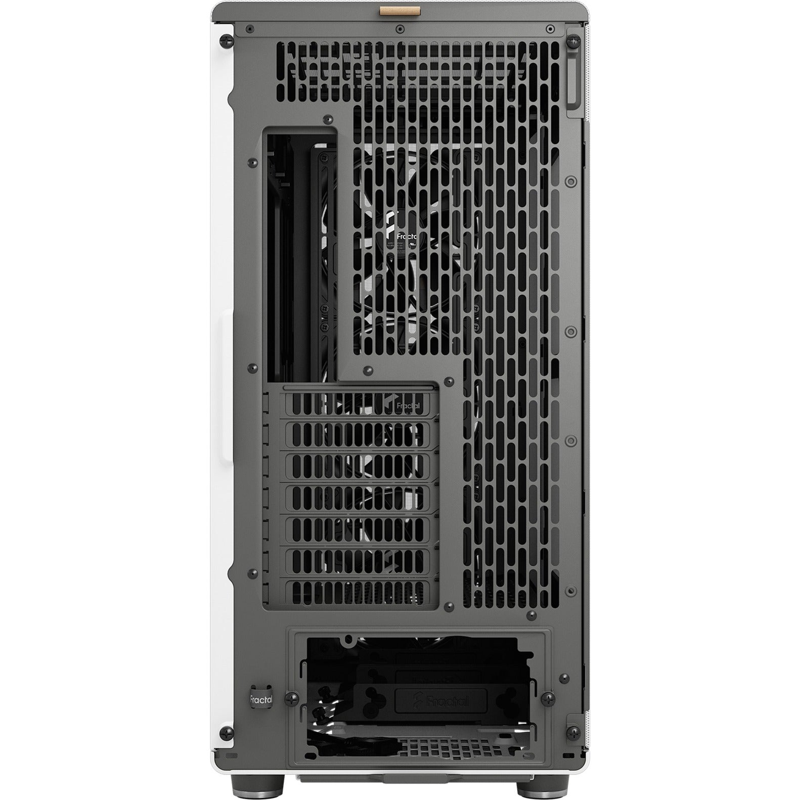 Fractal design north xl midi tower behuizing (wit houtkleur | 2x usb-a | 1x usb-c)