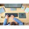 Trust ody ii stille draadloze toetsenbord- en muisset desktopset (zwart, us lay-out (qwerty), membraan, 100%, 800 dpi - 1.600 dpi)