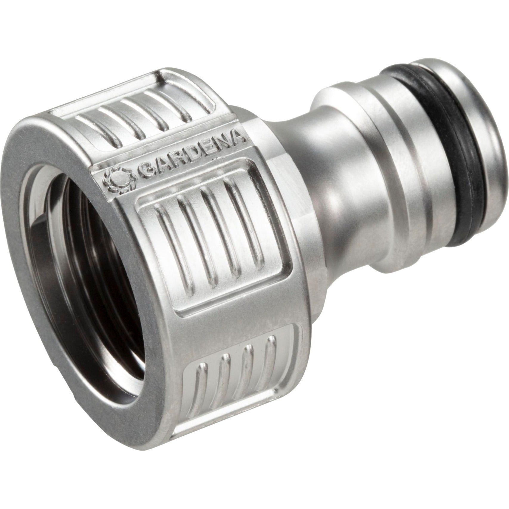 Gardena premium kraanstuk 21 mm (g 1 2 ) (zilver, 18240-50)