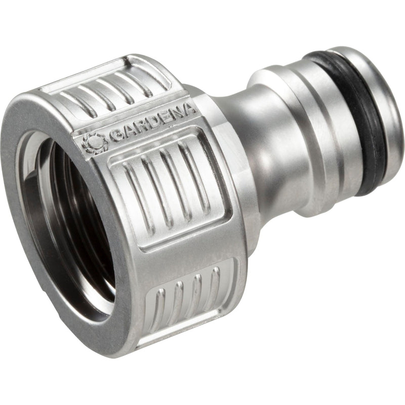 Gardena premium kraanstuk 21 mm (g 1 2 ) (zilver, 18240-50)