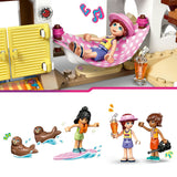 Lego friends - strandhuis met zeehonden constructiespeelgoed (42699) - afbeelding 5