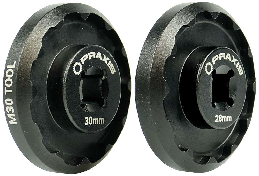 Praxis Bottom bracket gereedschap M30 zwart