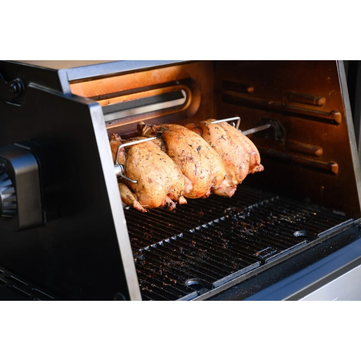 Masterbuilt gravity series rotisserie kit (roestvrij staal zwart)